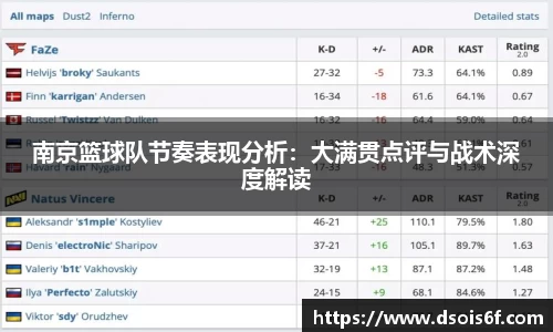 南京篮球队节奏表现分析：大满贯点评与战术深度解读